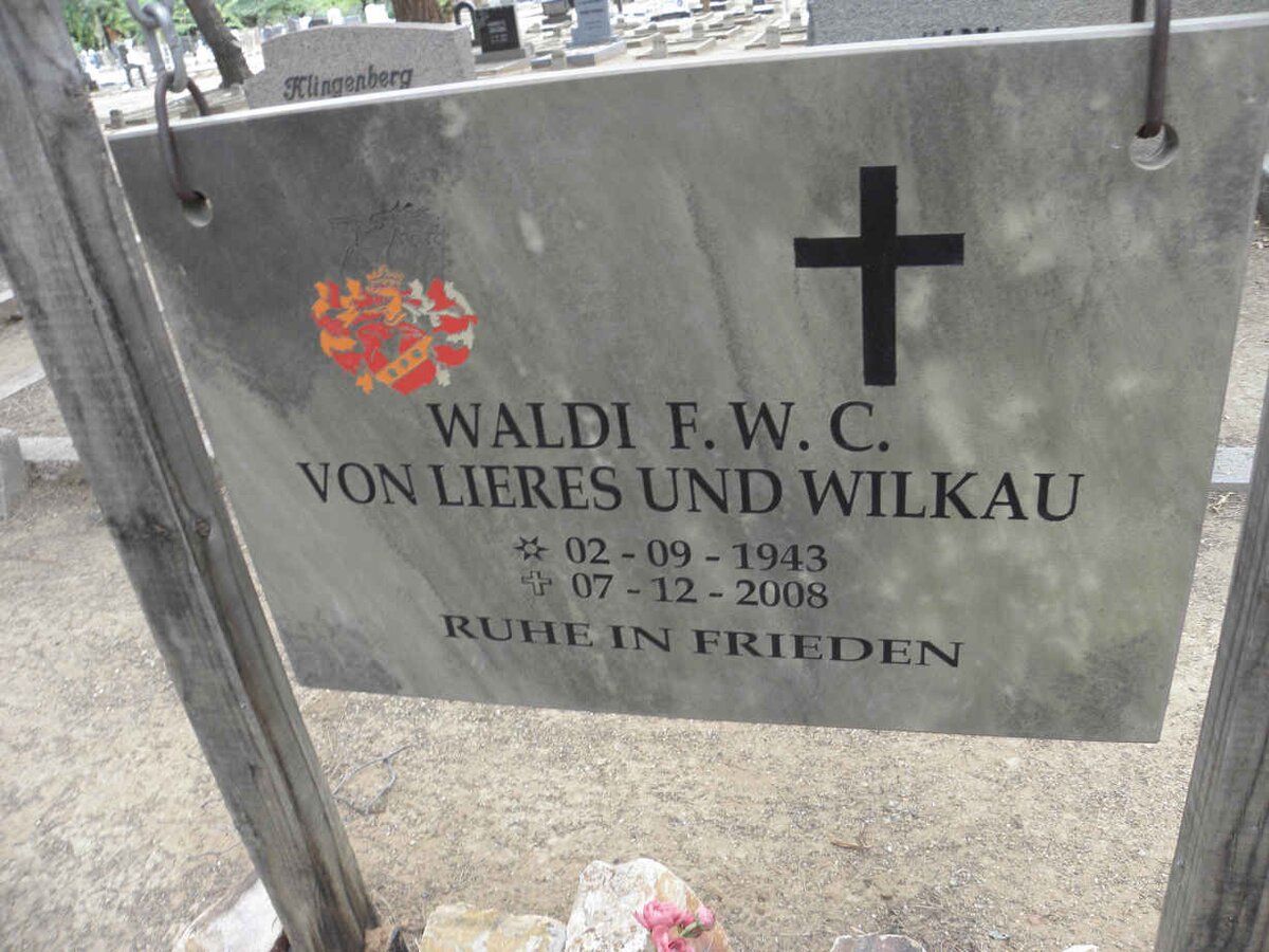 LIERES UND WILKAU Waldi F.W.C., von 1943-2008
