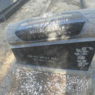 LOUW Roelof J. 1954-1974