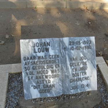 LOUW Johan 1963-1990