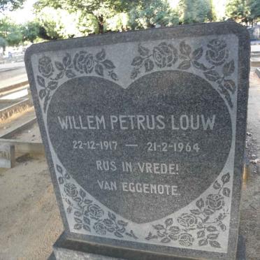 LOUW Willem Petrus 1917-1964