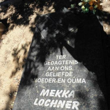 LOCHNER Mekka 1916-2002