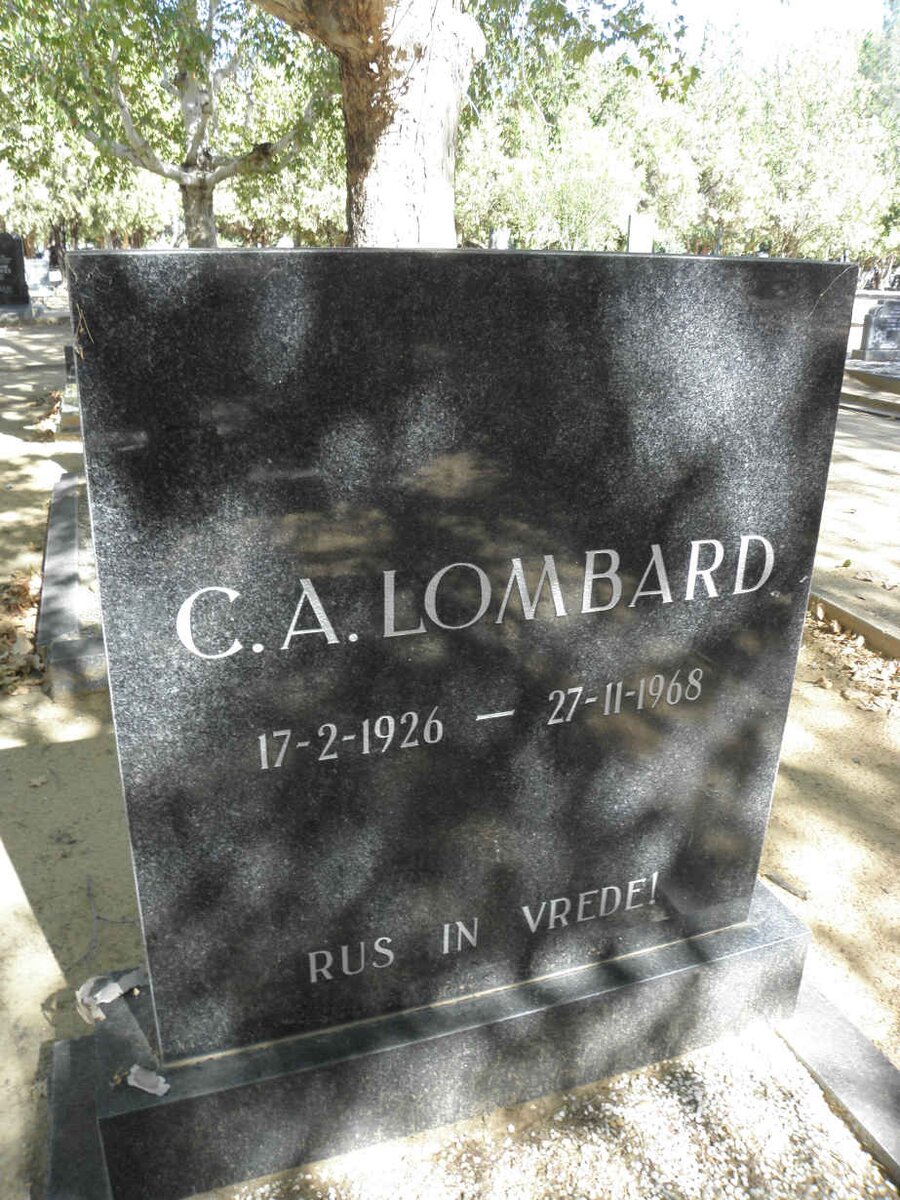 LOMBARD C.A. 1926-1968