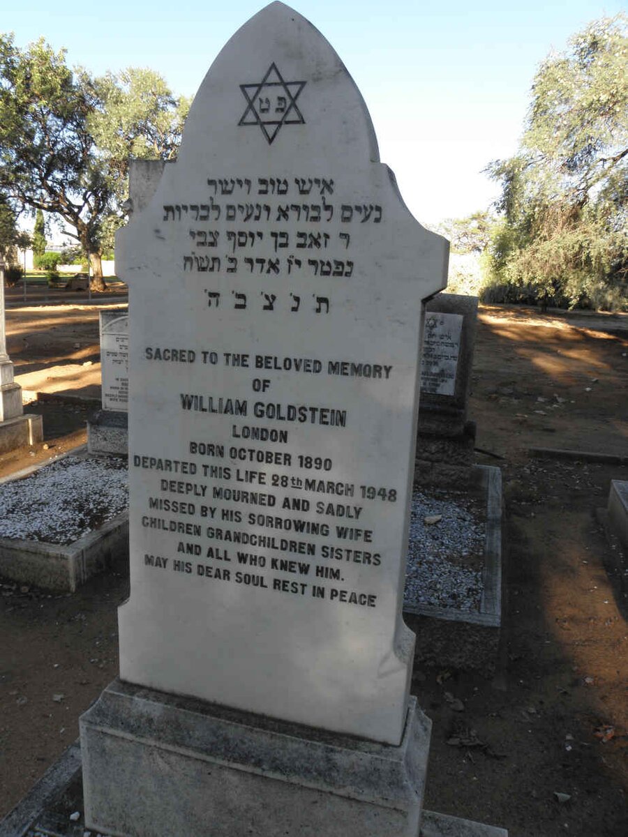 LONDON William Goldstein 1890-1948