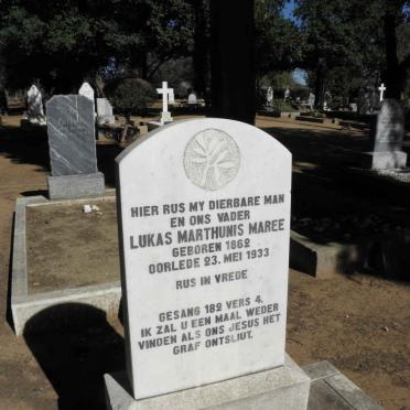 MAREE Lukas Marthunis 1862-1933