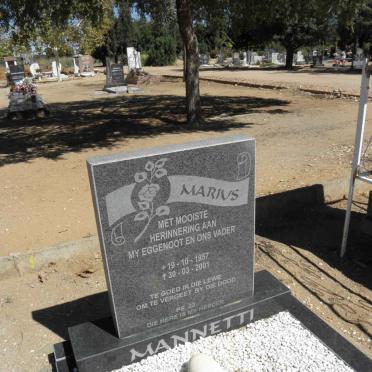 MANNETTI Marius 1957-2001