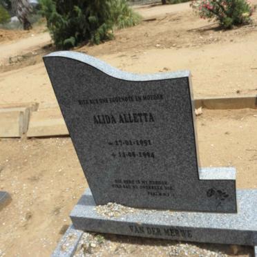 MERWE Alida Alletta, van der 1991-1994