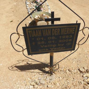 MERWE Tiaan, van der 1983-2008