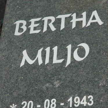 MILJO Bertha 1943-2005