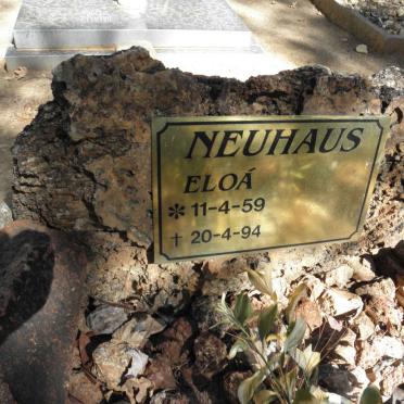 NEUHAUS Eloá 1959-1994