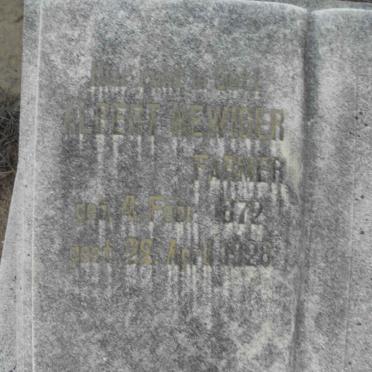 NEWIGER Albert 1872-1928