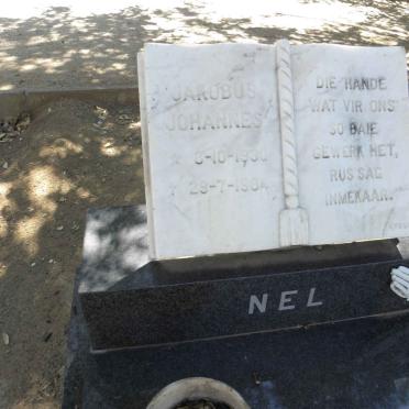 NEL Jakobus Johannes 1930-1984