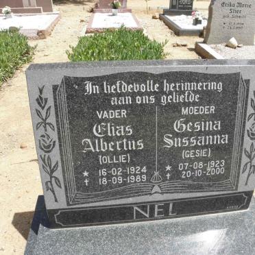 NEL Elias Albertus 1924-1989 &amp; Gesina Sussanna 1923-2000