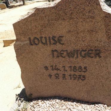 NEWIGER Louise 1885-1975