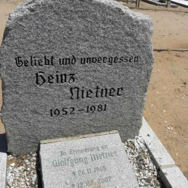 NIETER Heinz 1952-1981 :: NIETER Wolfgang 1965-2007