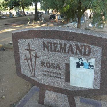 NIEMAND Rosa 1969-1999