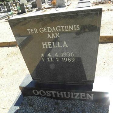 OOSTHUIZEN Hella 1936-1989