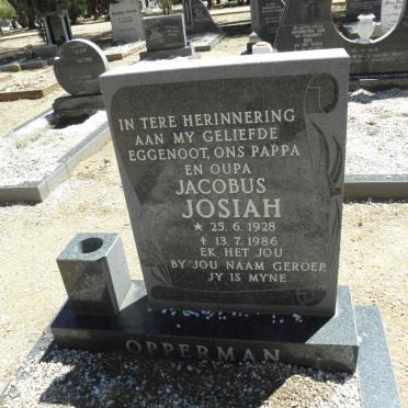 OPPERMAN Jacobus Josiah 1928-1986