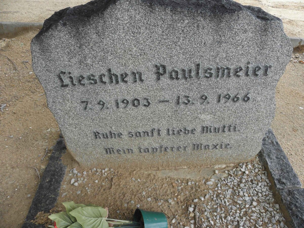 PAULSMEIER Lieschen 1903-1966