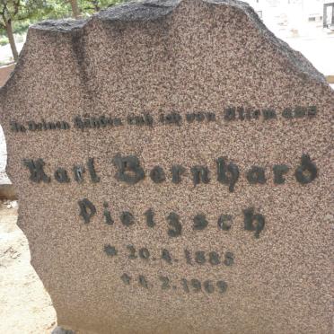 PIETZSCH Karl Bernhard 1885-1969