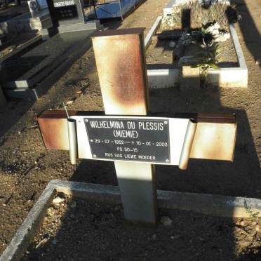 PLESSIS Wilhelmina, du 1952-2003