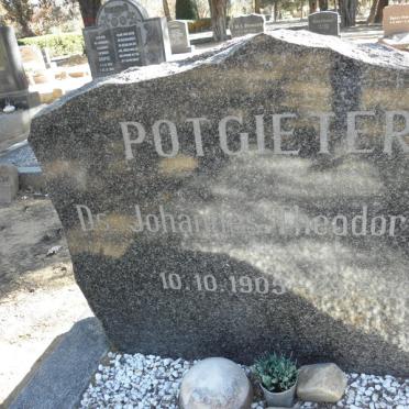 POTGIETER Johannes Theodorus 1905-1966