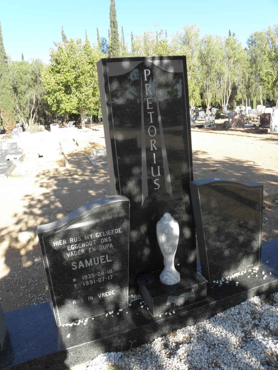 PRETORIUS Samuel 1935-1991