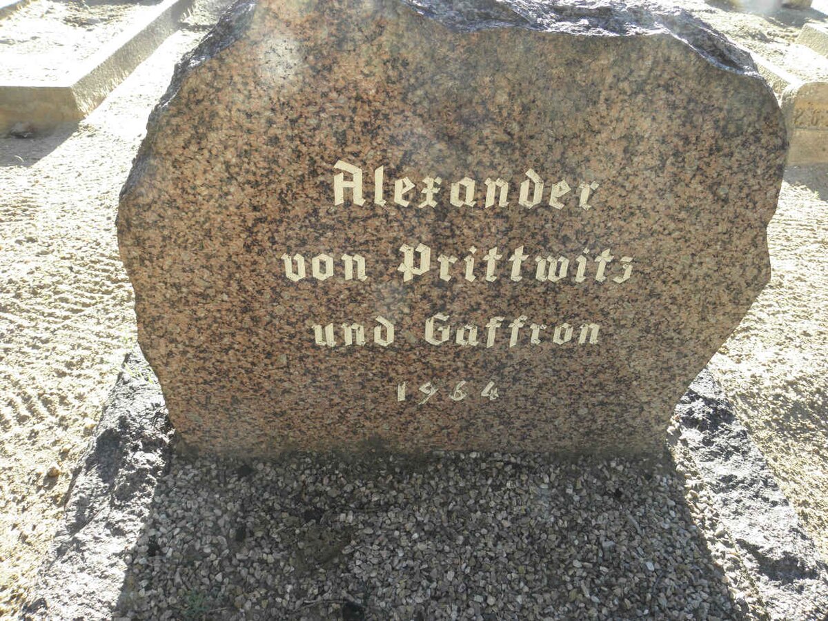 PRITTWITZ UND GAFFRON Alexander, von -1964