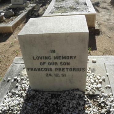 PRETORIUS Francois -1951