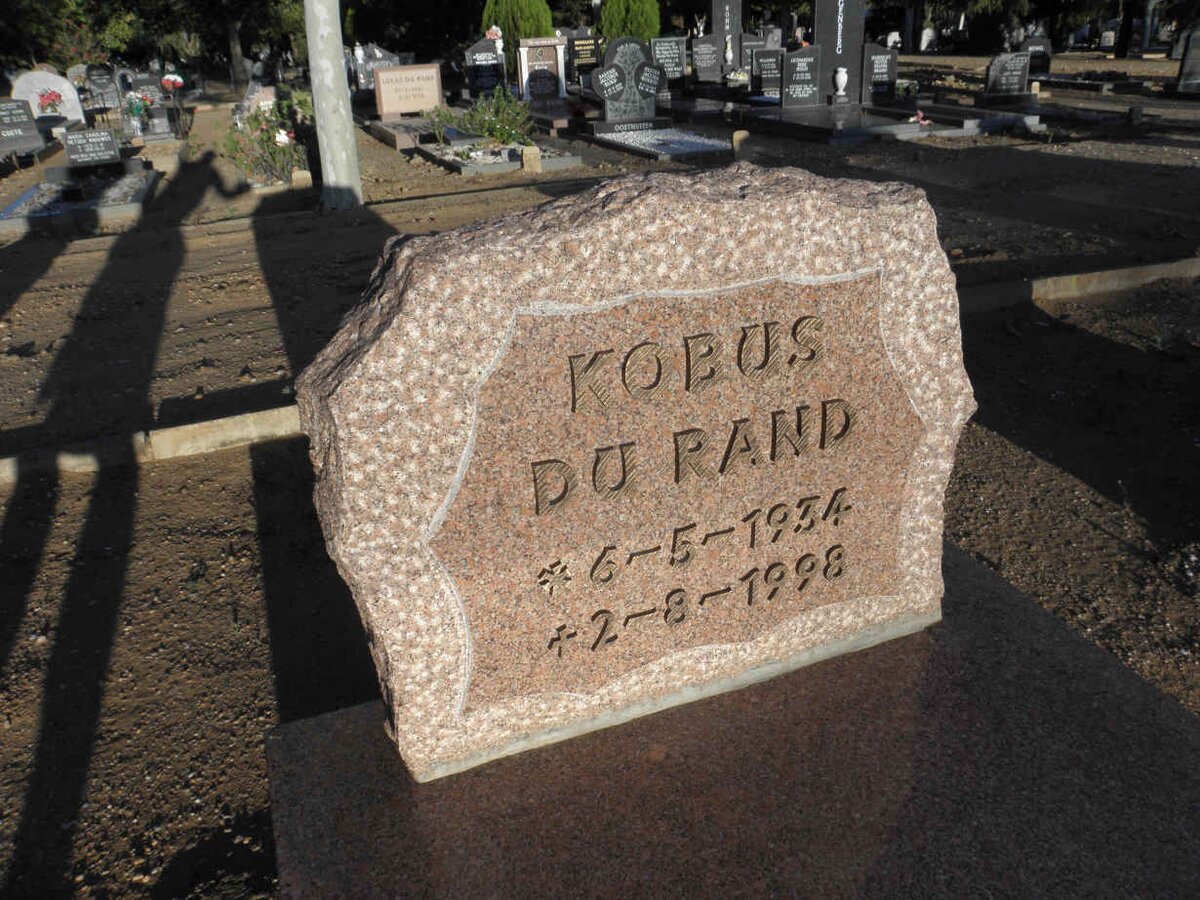 RAND Kobus, du 1934-1998