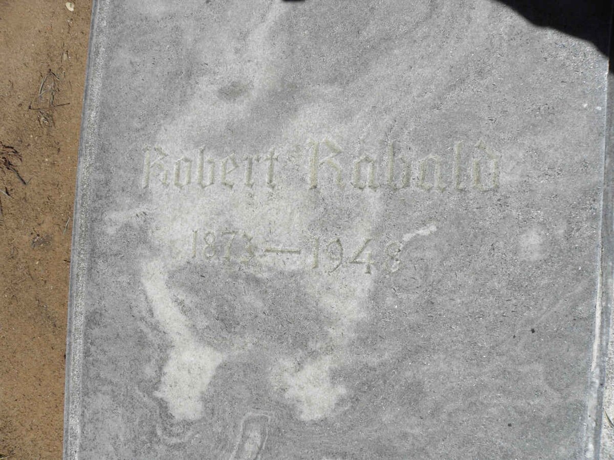 RABALD Robert 1873-1948