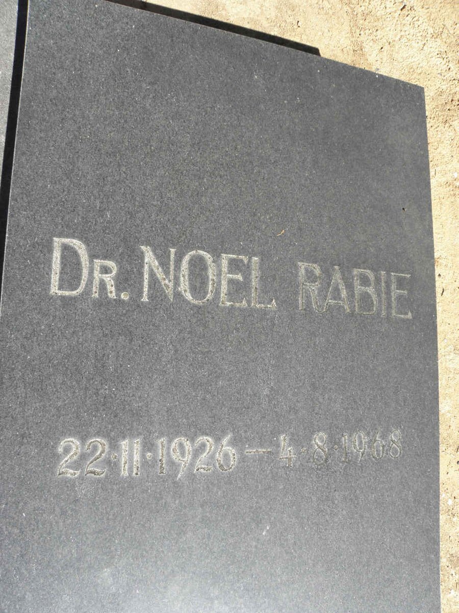 RABIE Noel 1926-1968