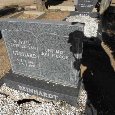 REINHARDT Gerhard 1946-1991
