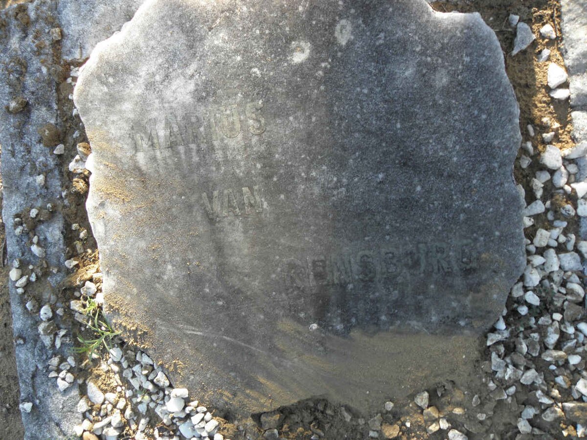 RENSBURG Marius, van