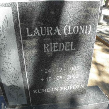 RIEDEL Laura 1905-2000