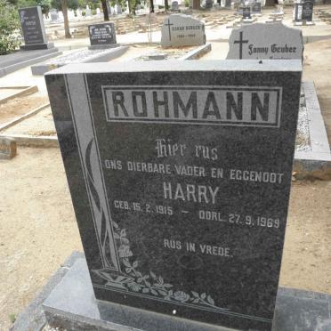 ROHMANN Harry 1915-1969