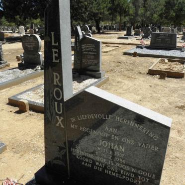 ROUX Johan, le 1937-1986