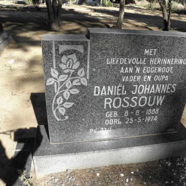 ROSSOUW Daniël Johannes 1888-1974