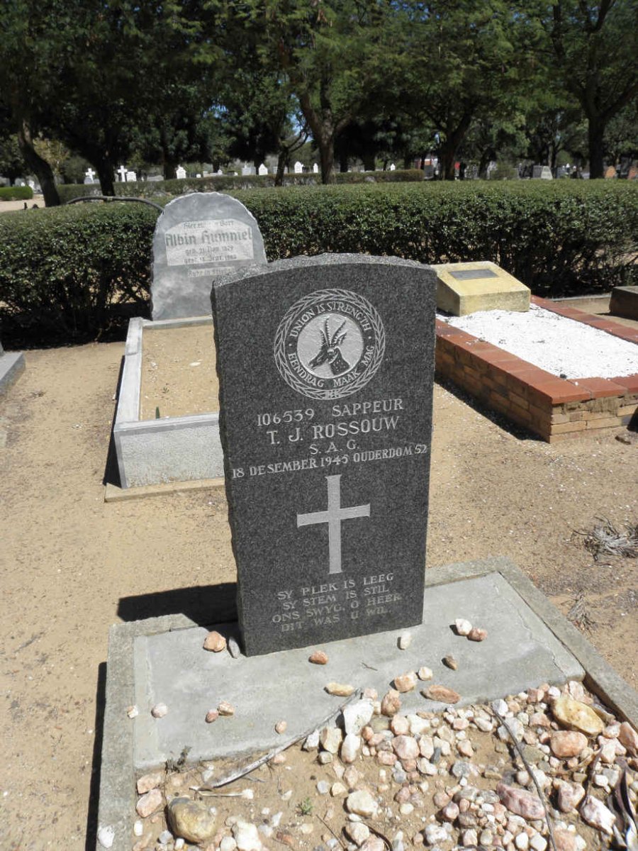 ROSSOUW T.J. -1945