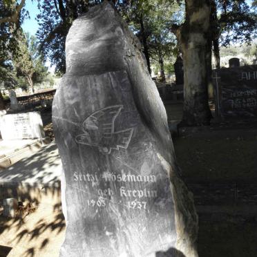 RÖSEMANN Stitzi nee KREPLIN 1903-1937