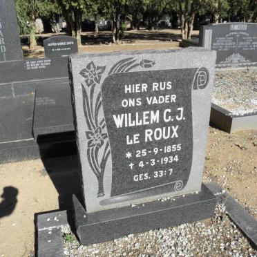 ROUX Willem C.J., le 1855-1934