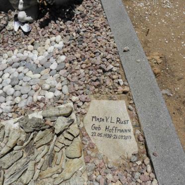 RUST Maja V. L. nee HOFFMANN 1938-2011