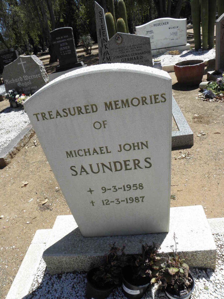 SAUNDERS Michael John 1958-1987