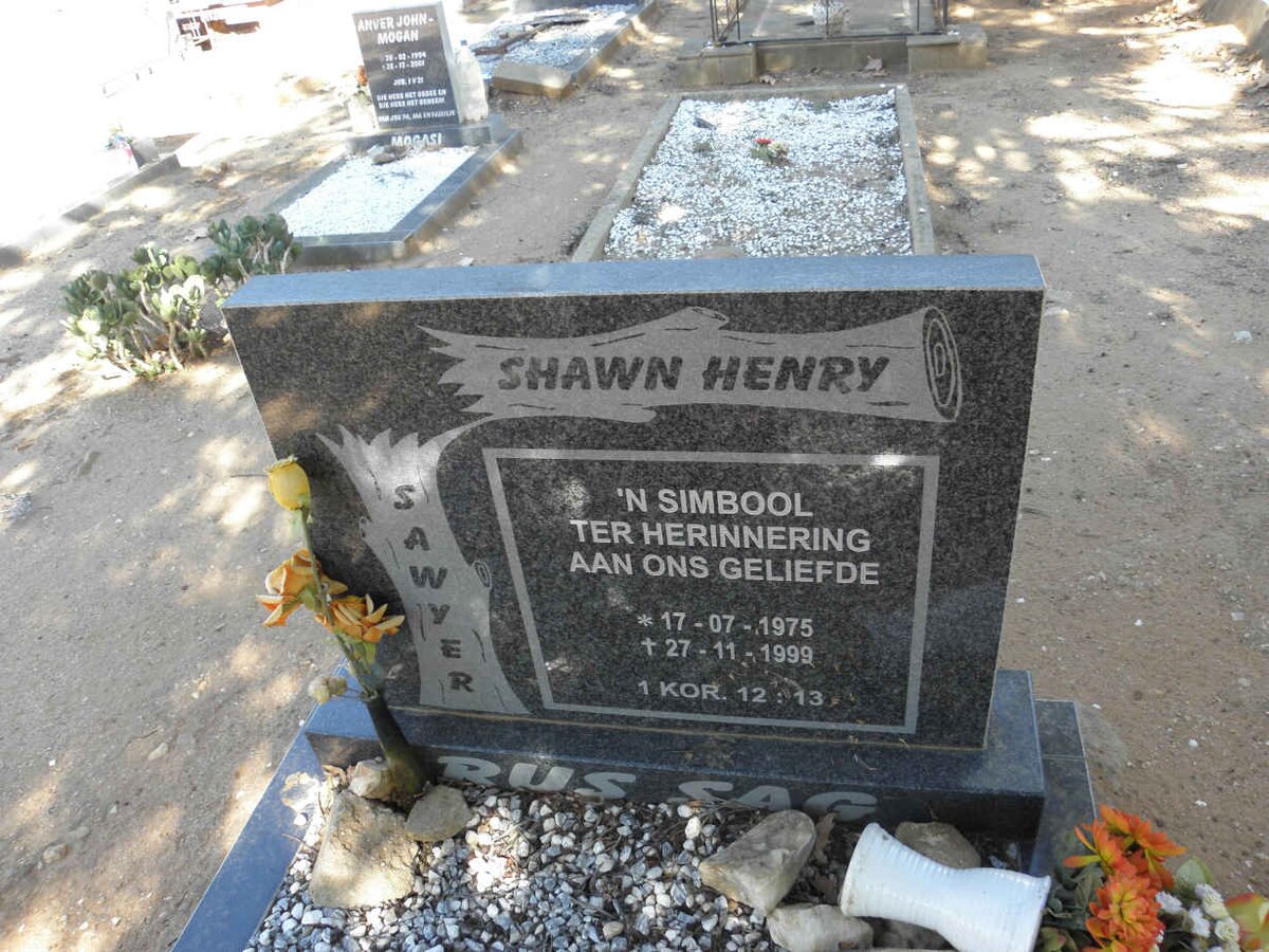 SAWYER Shawn Henry 1975-1999