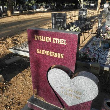 SAUNDERSON Evelien Ethel 1955-1999