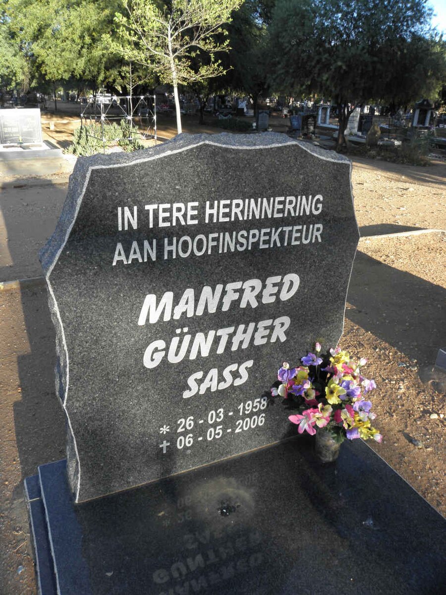 SASS Manfred Günther 1958-2006