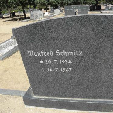 SCHMITZ Manfred 1934-1967