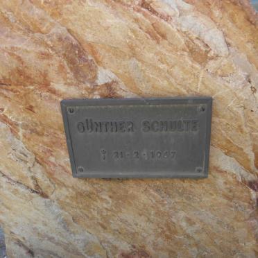 SCHULTE Günther 1967-1967