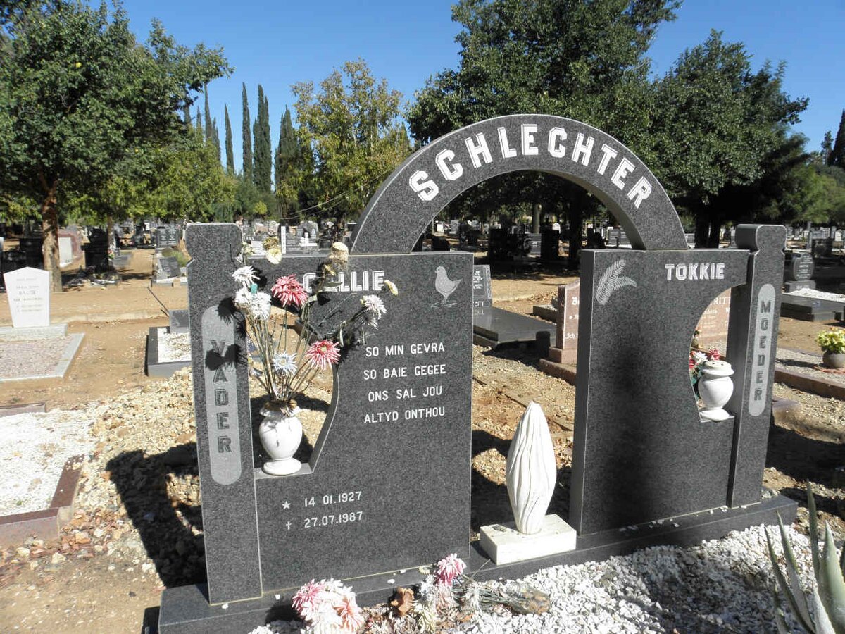 SCHLECHTER Callie 1927-1987 &amp; Tokkie