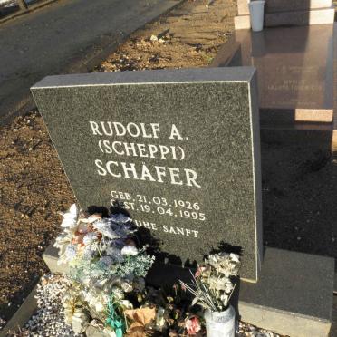 SCHÄFER Rudolf A. 1926-1995