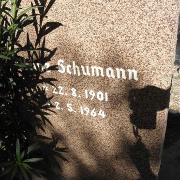 SCHUMANN Franz 1901-1964
